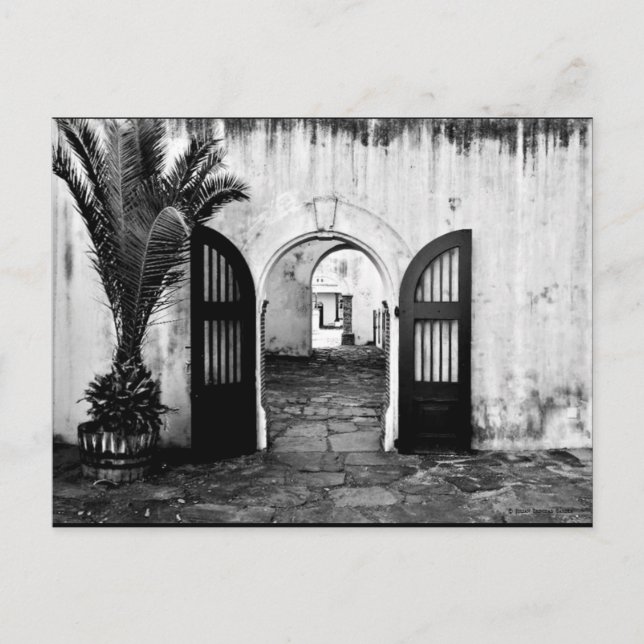 Carte Postale "Bienvenue au Château de Bonne Espérance" JTG Art (Devant)