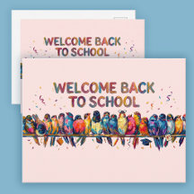 Bienvenue au retour à l'école