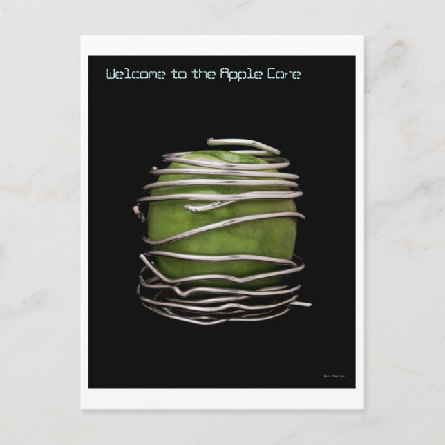 Carte Postale Bienvenue dans l'Apple Core (Devant)