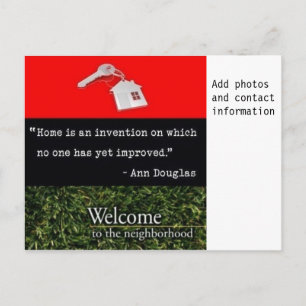 Carte Postale Bienvenue Dans Le Quartier