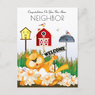 Carte Postale Bienvenue dans le quartier Nouvelle Maison