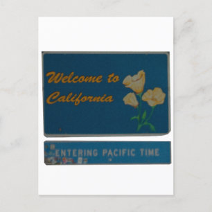 Carte Postale Bienvenue en Californie