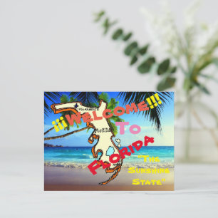 Carte Postale Bienvenue en Floride