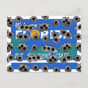 Carte Postale Bienvenue En Floride Votre Texte