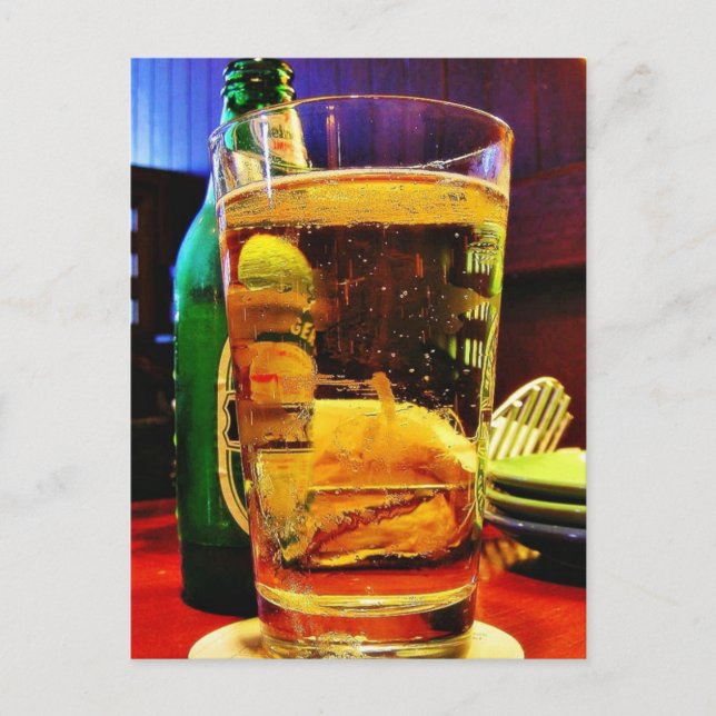 Carte Postale Bière (Devant)