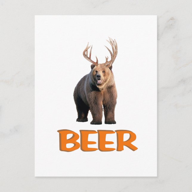 Carte Postale Bière (Devant)