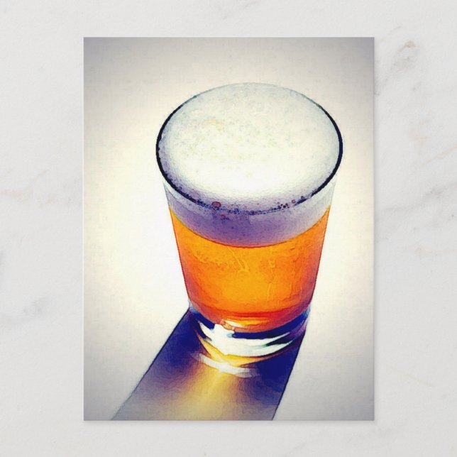 Carte Postale Bière (Devant)