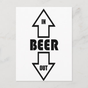 Carte Postale bière