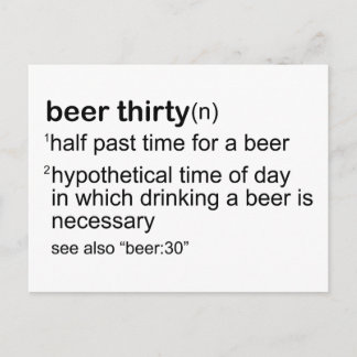 Carte Postale Bière Trente