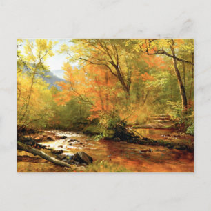 Carte Postale Bierstadt - Brook à Woods