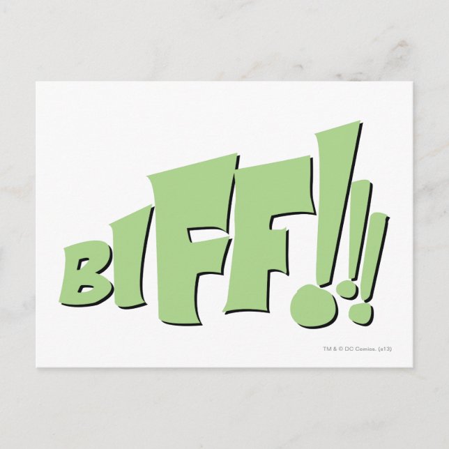 CARTE POSTALE BIFF ! ! ! (Devant)