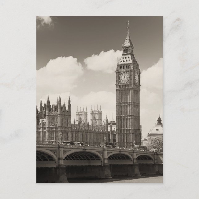 Carte Postale Big Ben (Devant)