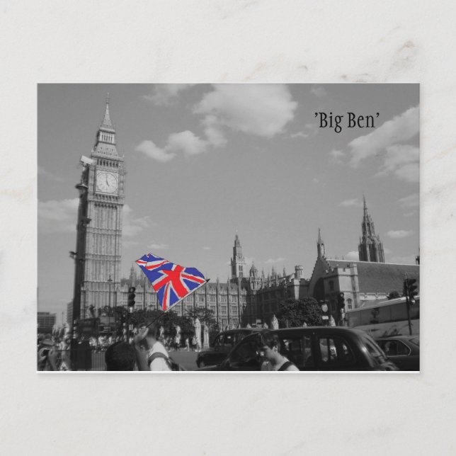 Carte Postale Big Ben (Devant)