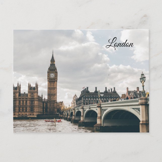 Carte Postale Big Ben à Londres (Devant)