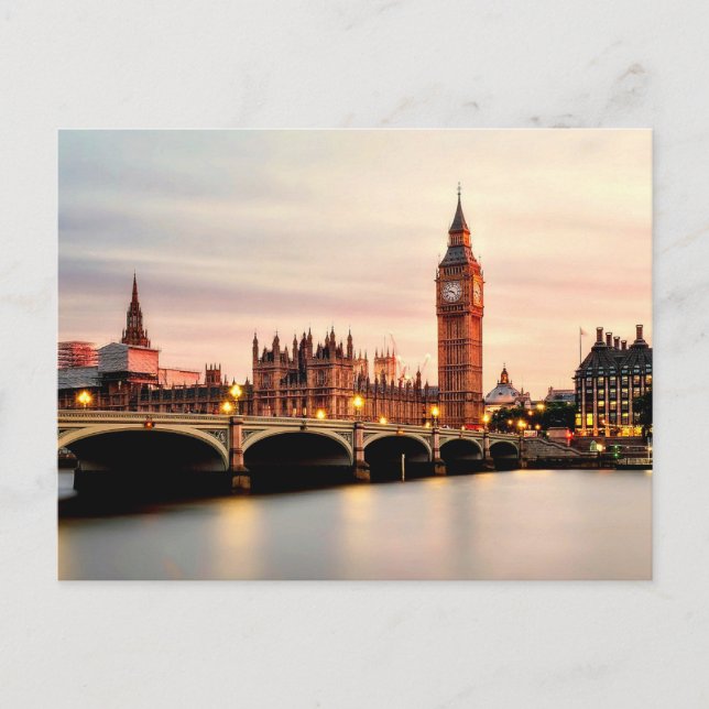 Carte Postale Big Ben à Sunrise (Devant)
