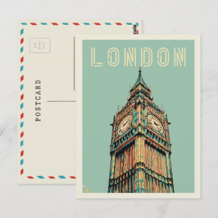 Carte Postale Big Ben de Londres