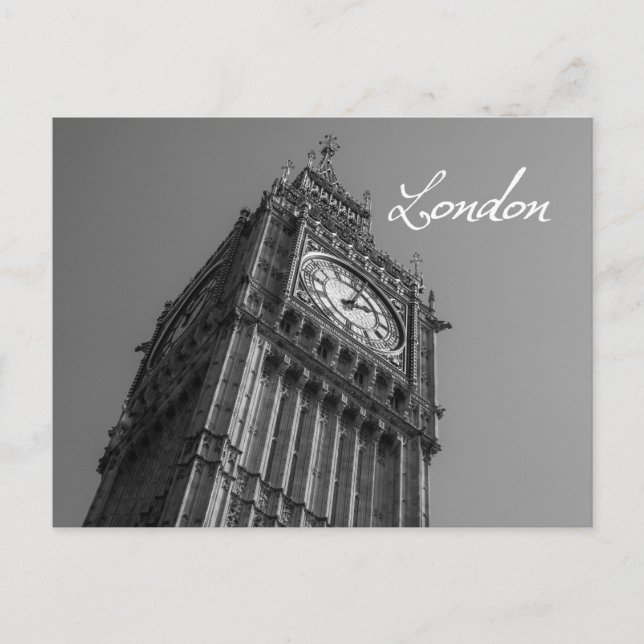 Carte Postale Big Ben London (Devant)
