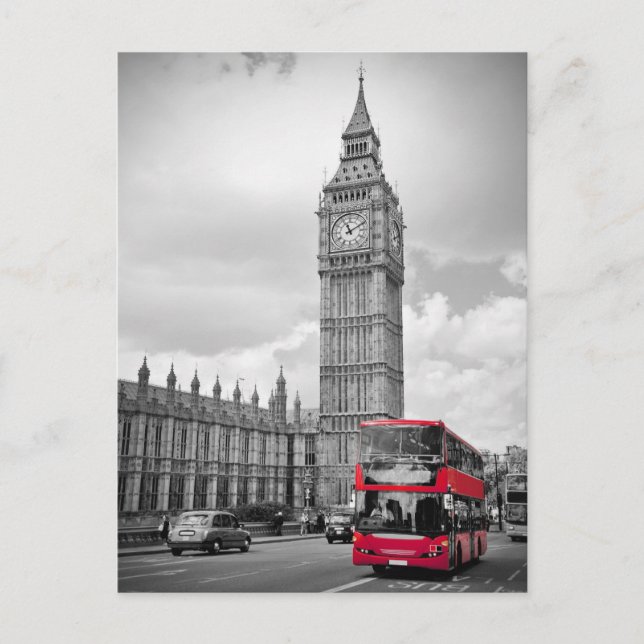 Carte Postale Big Ben London (Devant)