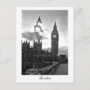 Carte Postale Big Ben, Londres