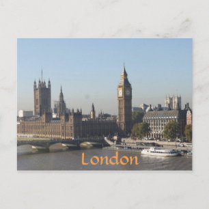 Carte Postale Big Ben, Londres Angleterre