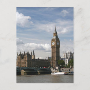 Carte Postale Big Ben, Londres, Angleterre