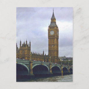 Carte Postale Big Ben Postcard