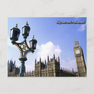 Carte Postale Big Ben Postcard