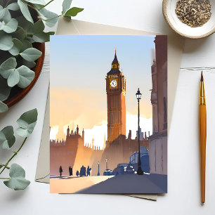 Carte Postale Big Ben tour Elizabeth   Londres Angleterre Royaum