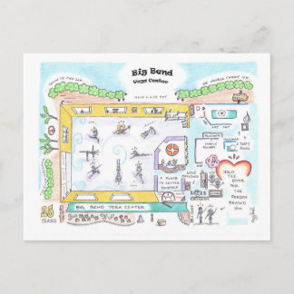 Carte postale Big Bend SMALL de Jzikah