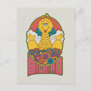 Carte Postale Big Bird   Psychédélique