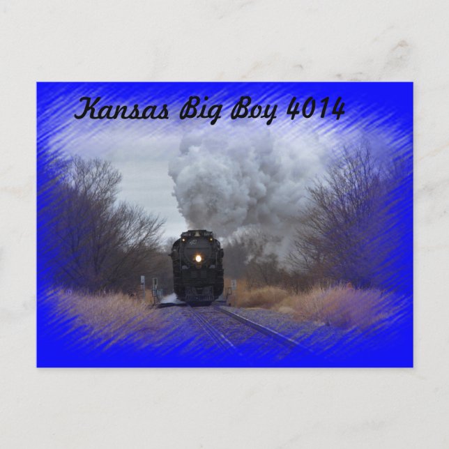 Carte Postale Big Boy du Kansas (Devant)