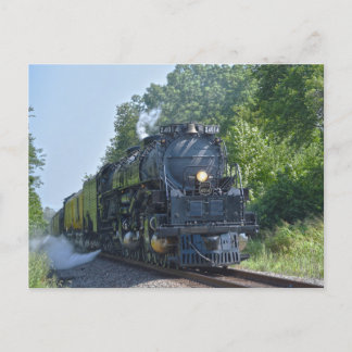 Carte postale Big Boy No. 4014 Steam Locomotive
