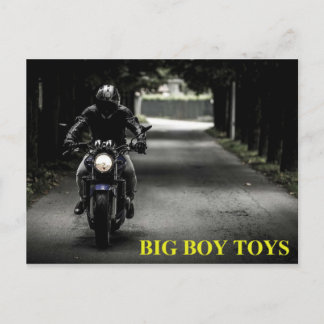Carte postale Big Boy Toys Moto
