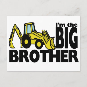 Carte Postale Big Brother Backhoe