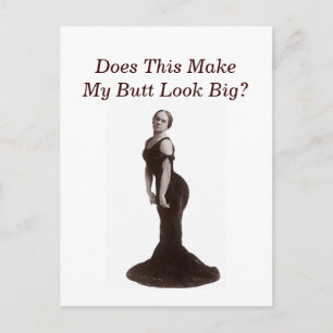 Carte postale Big Butt