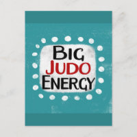 Carte postale Big Judo Energy