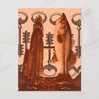 Carte Postale "Big Mouth Building"