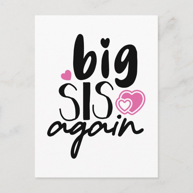 Carte Postale Big Sis de nouveau (Devant)