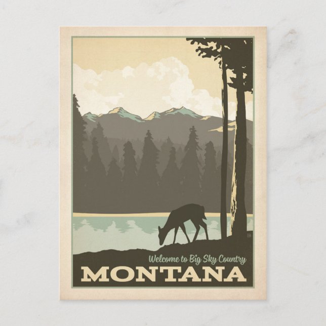 Carte Postale Big Sky Country | Montana (Devant)