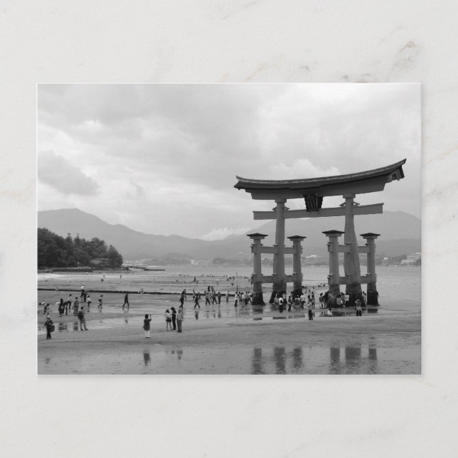 Carte Postale Big Torii au Sanctuaire Itsukushima (Devant)