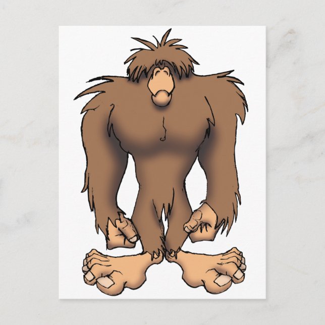 CARTE POSTALE BIGFOOT (Devant)