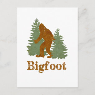 Carte Postale Bigfoot