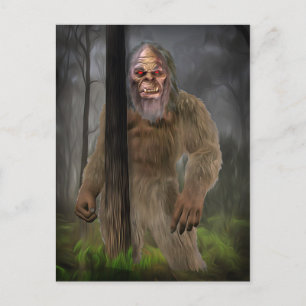 Carte Postale Bigfoot (Creeptid)