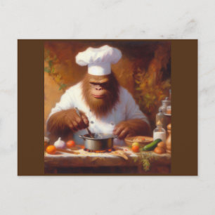 Carte Postale Bigfoot le chef