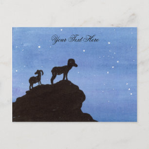 Carte Postale Bighorn Sheep
