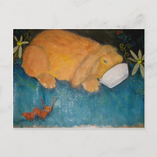 Carte Postale bigwig lapin magique