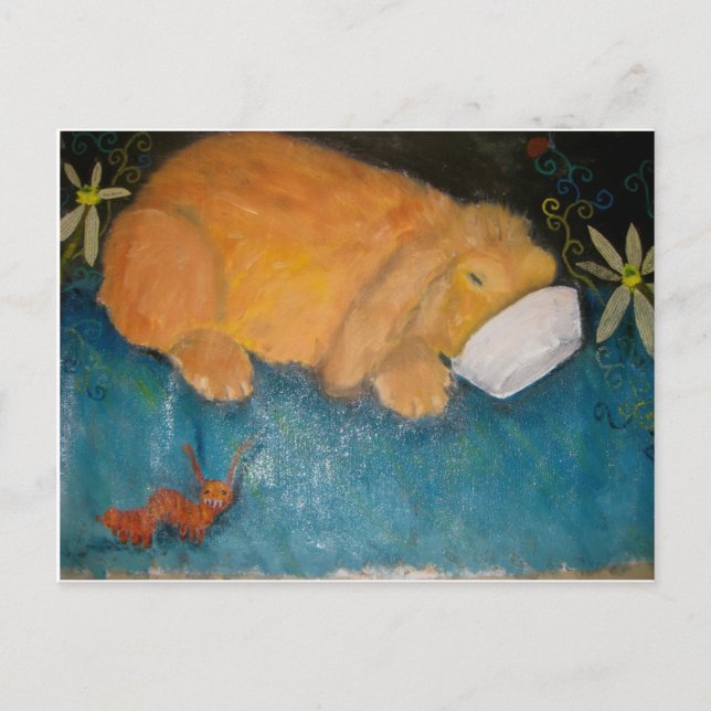 Carte Postale bigwig lapin magique (Devant)