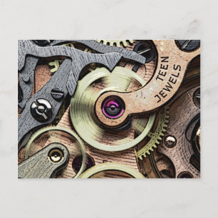 Carte Postale Bijoux Ados Steam-Punk