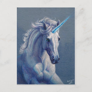 Carte Postale Bijoux la licorne