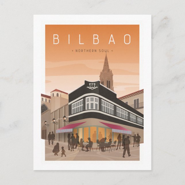 Carte Postale BILBAO ・ Soul du Nord ・ Vieux Quartier (Devant)